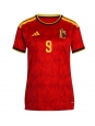 Ženske Nogometnih dresov Belgija Romelu Lukaku #9 Domači SP 2026 Kratki rokavi Ženske Nogometnih dresov Belgija Romelu Lukaku #9 Domači SP 2026 Kratki rokavi